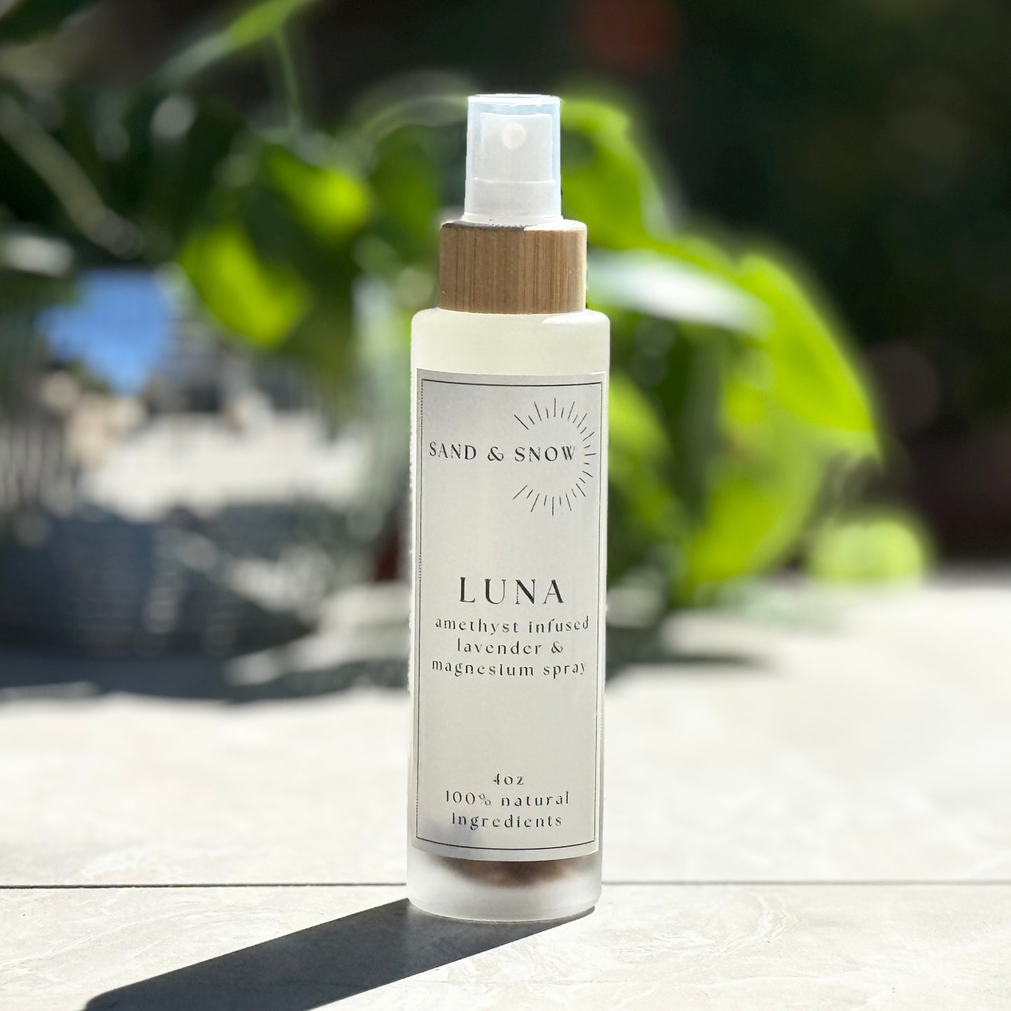 LUNA | 4oz | Amethyst Infused Lavender + Magnesium Body Mist