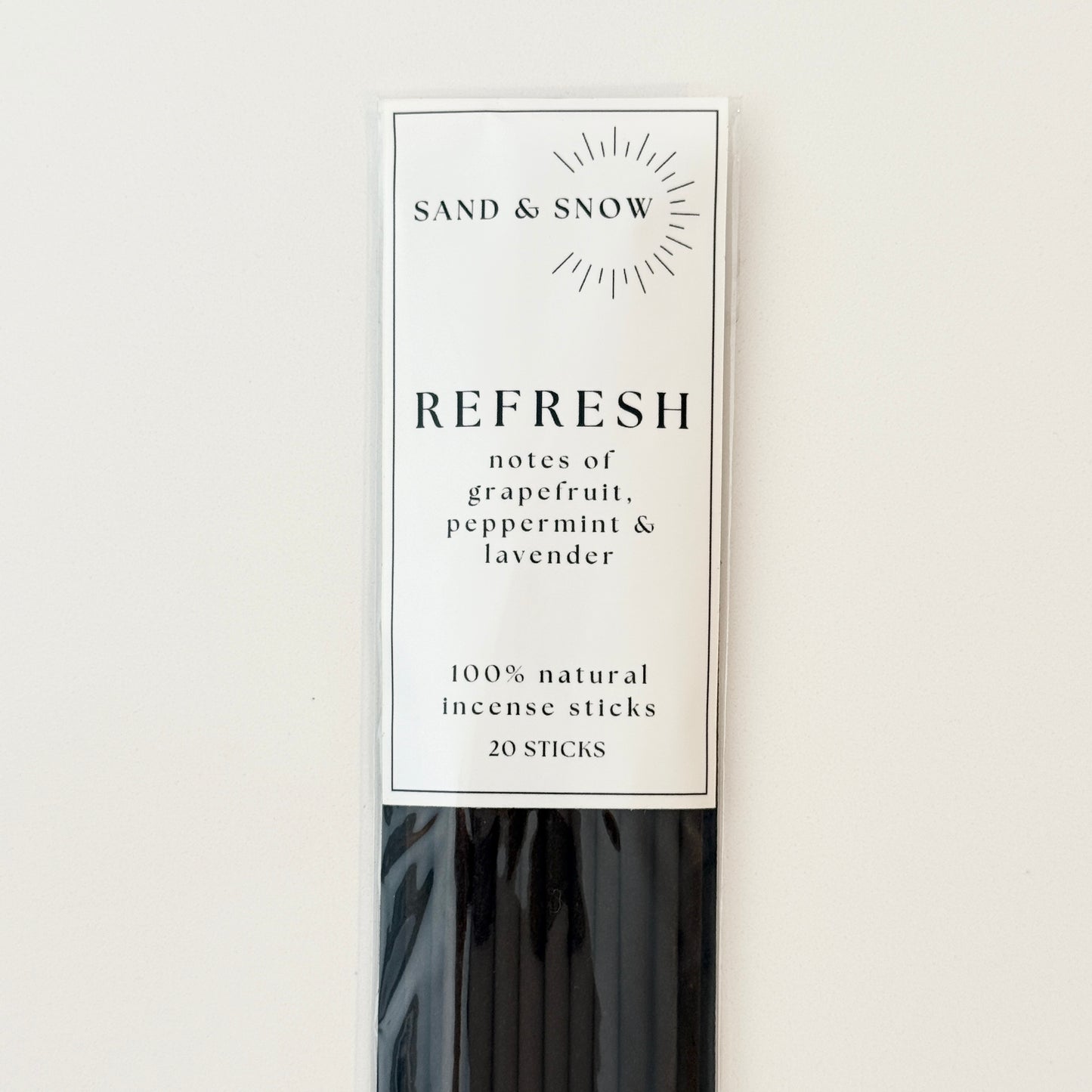 REFRESH | 20 sticks | notes of grapefruit, lavender & peppermint