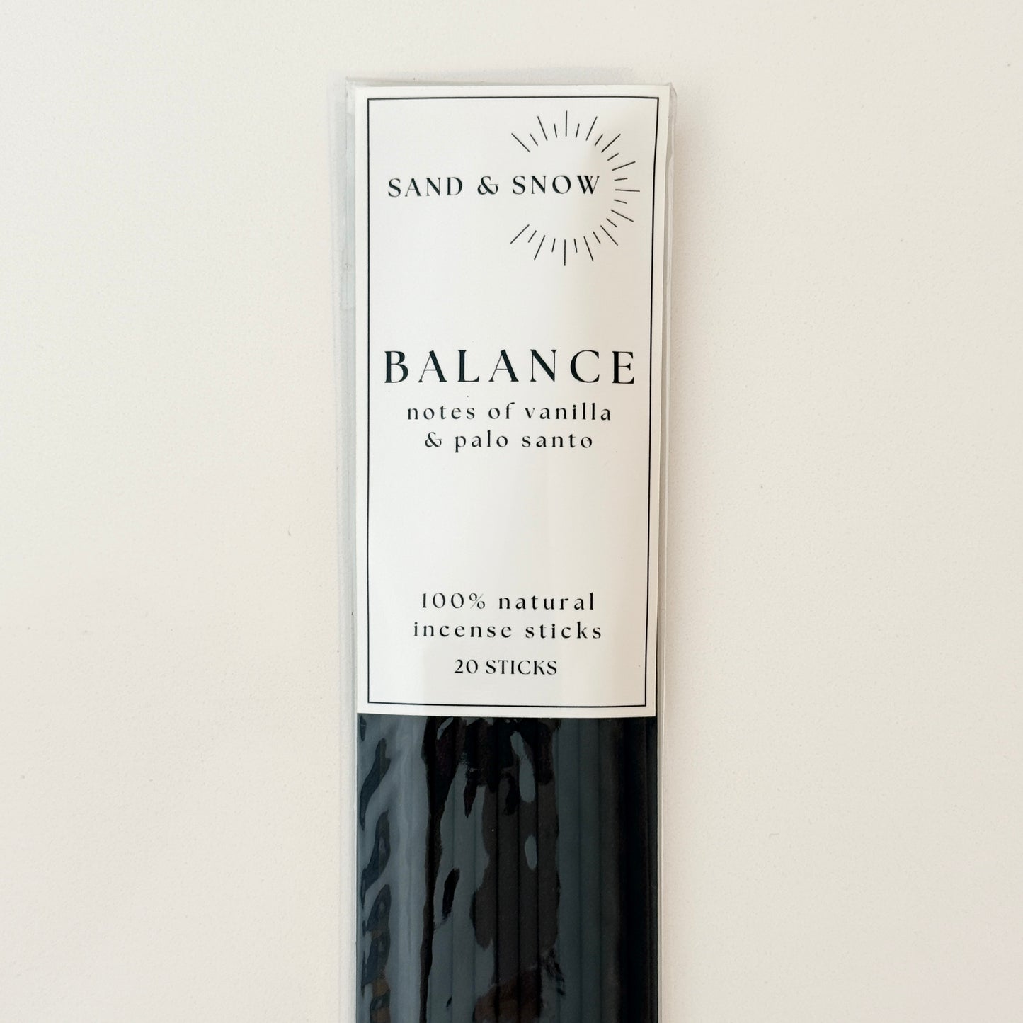 BALANCE | 20 sticks | notes of palo santo & vanilla