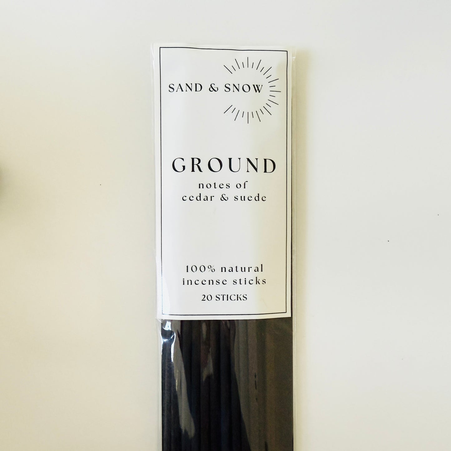 GROUND | 20 sticks | notes of cedar & suede