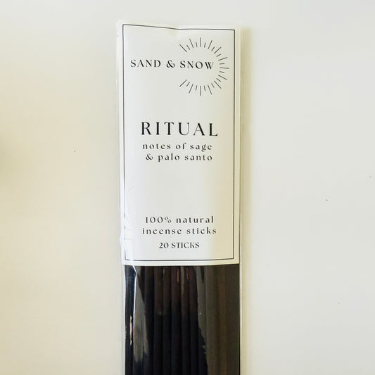 RITUAL | 20 sticks | notes of sage & palo santo