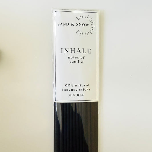 INHALE | 20 sticks | notes of vanilla