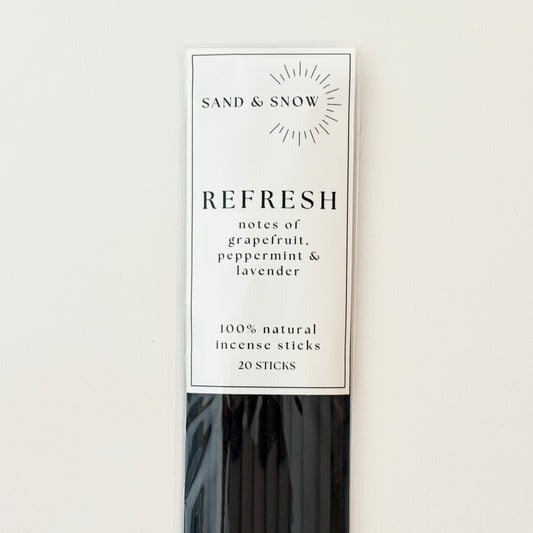 REFRESH | 20 sticks | notes of grapefruit, lavender & peppermint