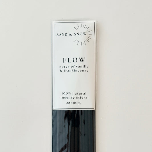 FLOW| 20 sticks | notes of frankincense & vanilla