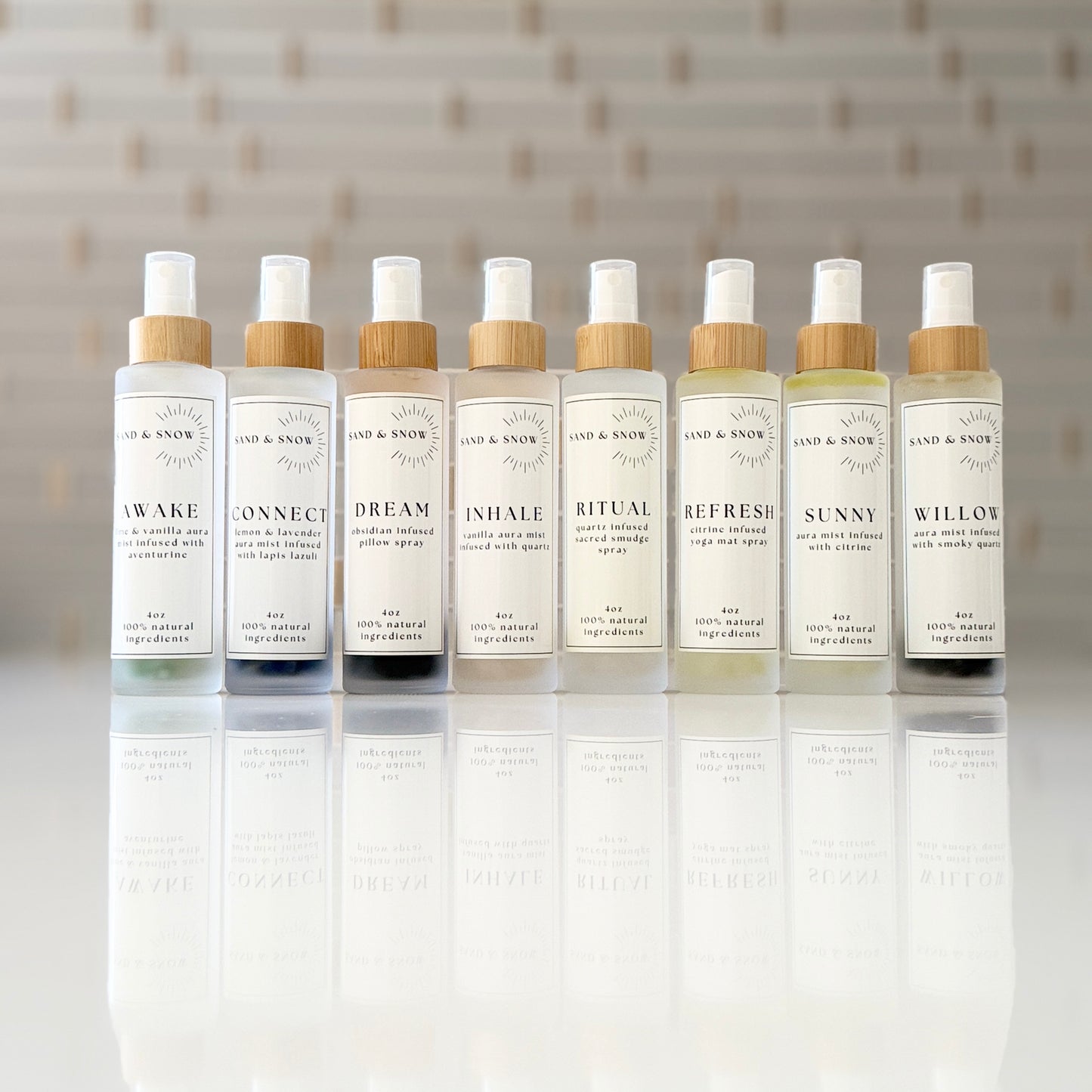 BLOOM | 4oz | Quartz Infused Rose Water Face + Body Mist