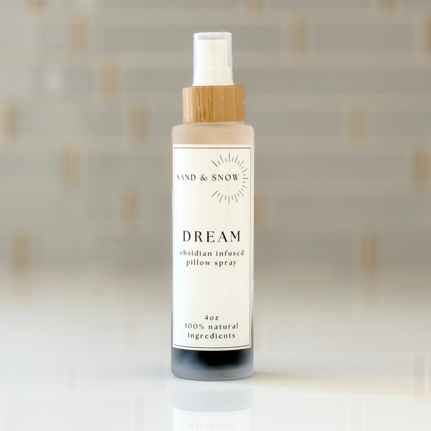 DREAM | 4oz | Obsidian Infused Lavender + Vanilla Dream Pillow + Linen Mist
