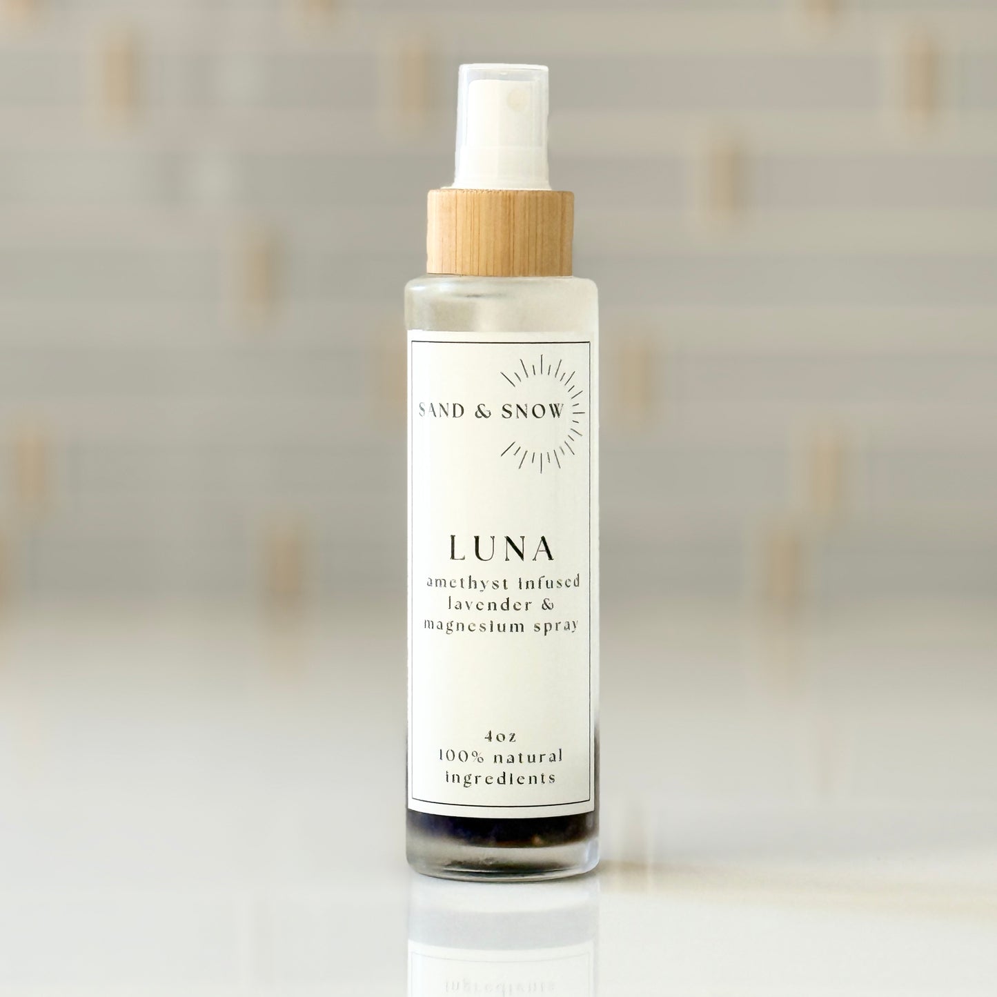 LUNA | 4oz | Amethyst Infused Lavender + Magnesium Body Mist
