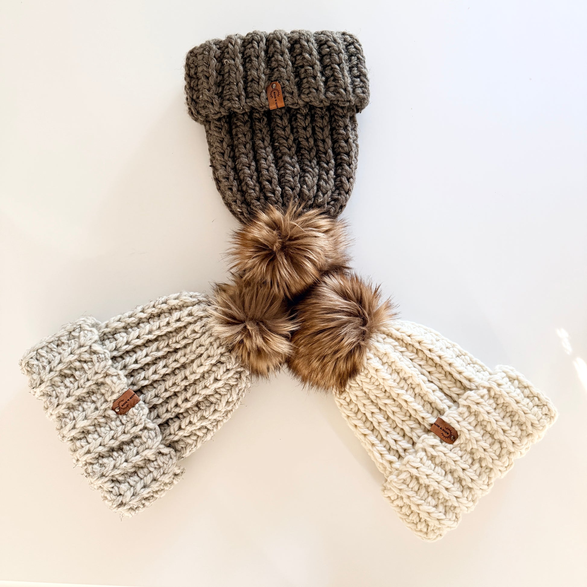 Falling Snow Toque The Wares | Slate Blue Toque – Sand & Snow CDN